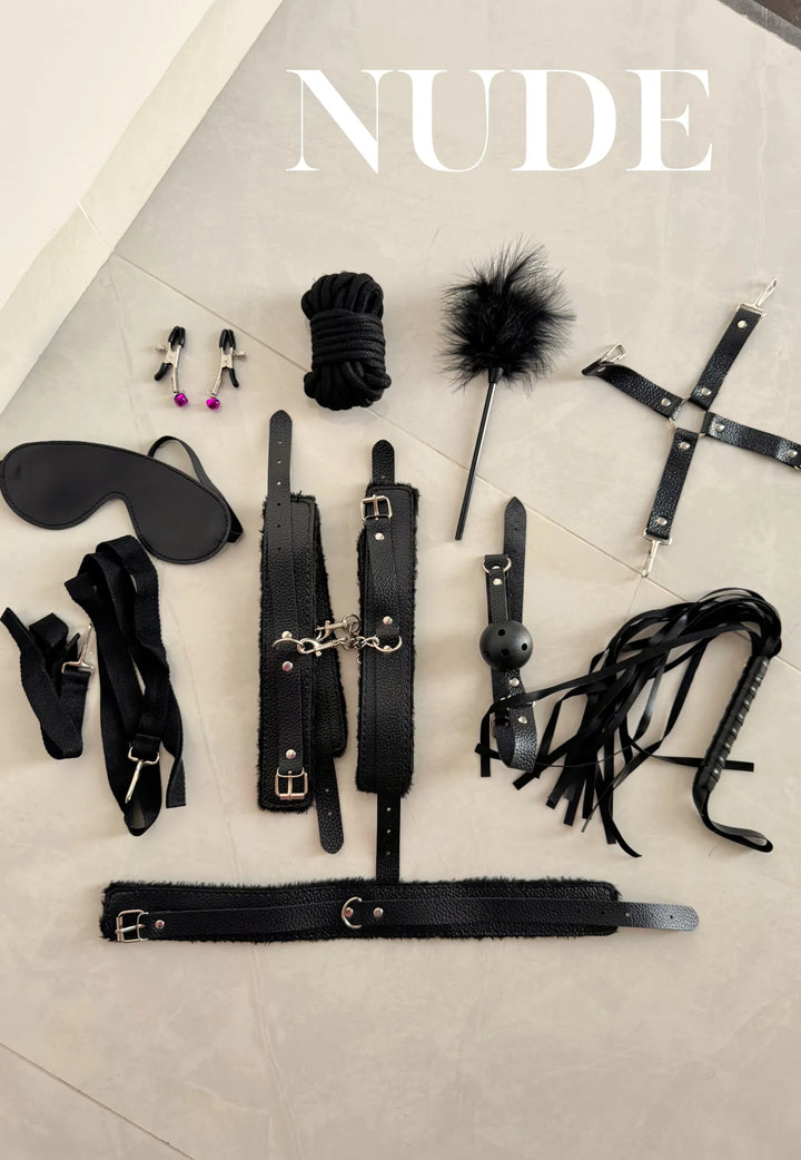 SET BONDAGE BLACK