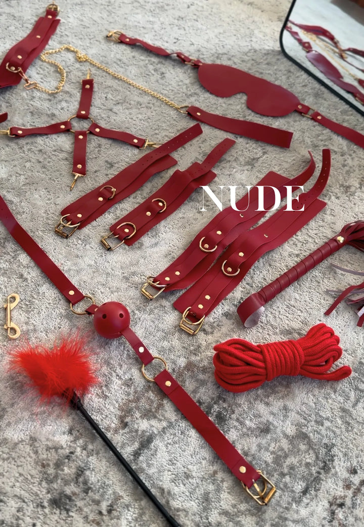 SET BONDAGE RED