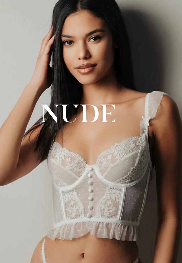 BUSTIER PENELOPE WHITE